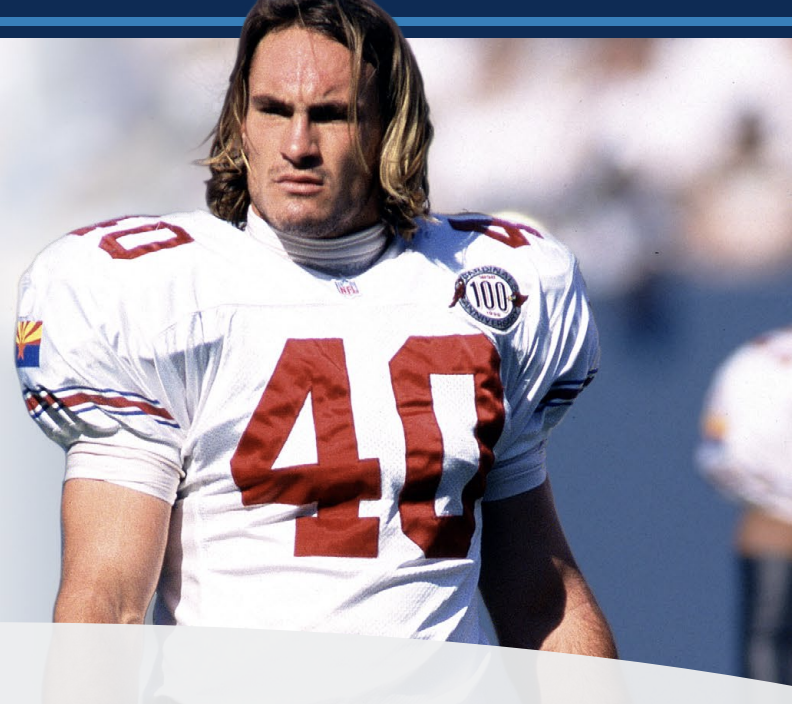 Image of Pat Tillman in football uniform